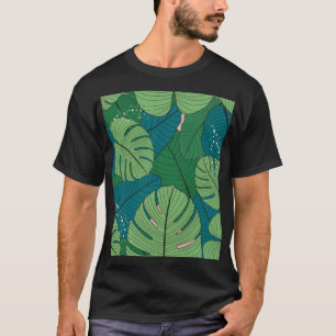 Camiseta Folha Tropical Tapeçaria: Vintage Verprocedure