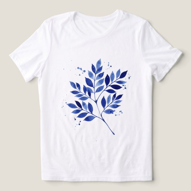 Camiseta Folhas (Design frontal)