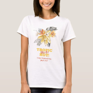 Camiseta Folhas de Banana Tropic como se estivesse Quente! 