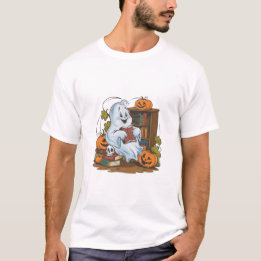 Camiseta Folhas de Bombom Livros Folhas de Outono