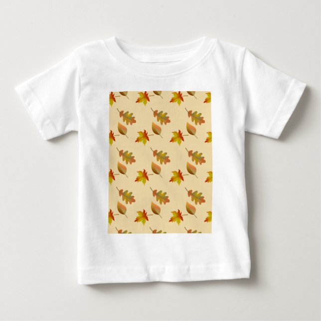 Camiseta Folhas de carvalho de carvalho (Frente)