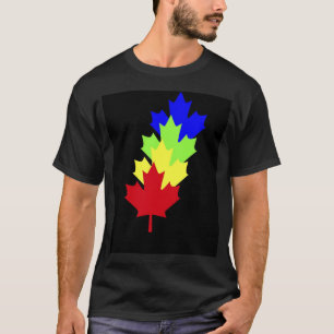 Camiseta Folhas de Mapeamento - Canadá