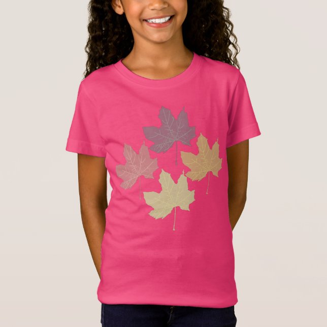 CAMISETA FOLHAS DE MAPEL (Frente)