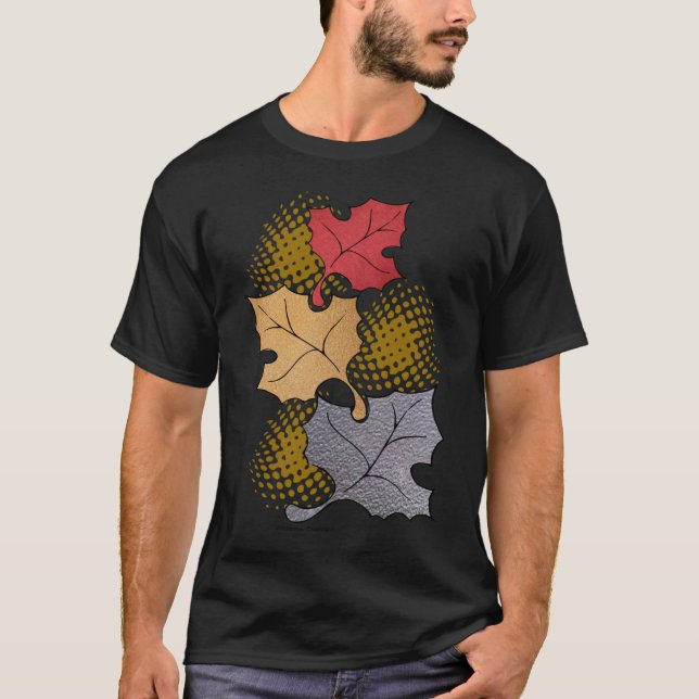 Camiseta Folhas de Outono (Frente)