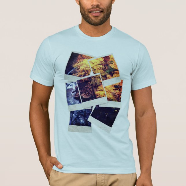 Camiseta Folhas de Outono Com Rio (Frente)