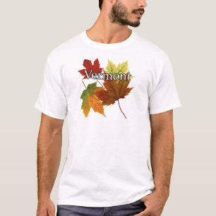 CAMISETA FOLHAS DE OUTONO EM VERMONT