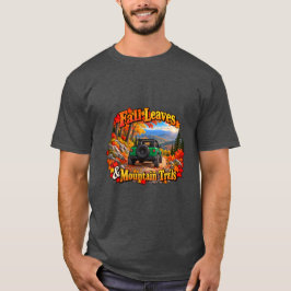 Camiseta Folhas de Outono & Trilhas de Montanha