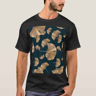 Camiseta Folhas de palma de ginja tropical, padrão havaiano