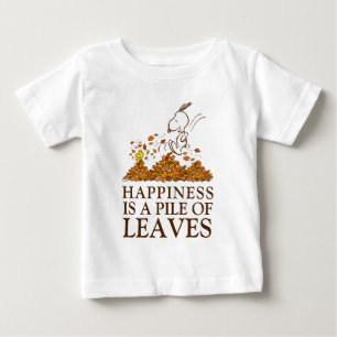 Camiseta Folhas de Snoopy & Woodstock