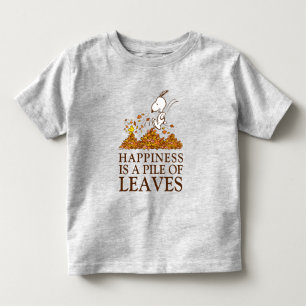 Camiseta Folhas de Snoopy & Woodstock