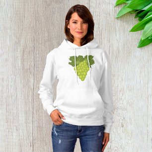Camiseta Folhas de Videira de Uvas Verdes Fruta Fresca
