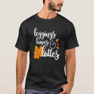 Camiseta Folhas e Lattes