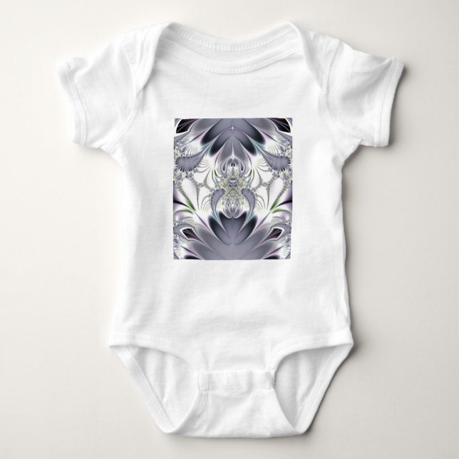 Camiseta Folhas Roxas (Frente)