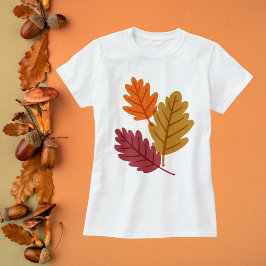 Camiseta Folhas Russas