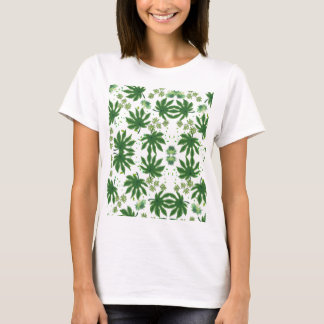 Camiseta Folhas Verdes