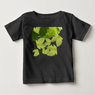 Camiseta Folhas Verdes da Vinha de Grama