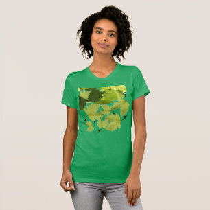 Camiseta Folhas Verdes da Vinha de Grama