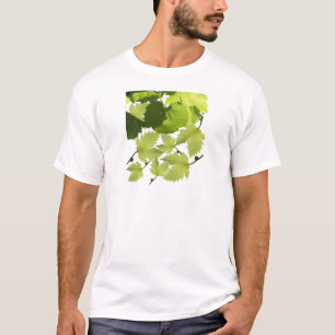 Camiseta Folhas Verdes da Vinha de Grama