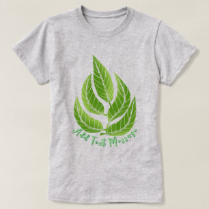 Camiseta Folhas Verdes Folha