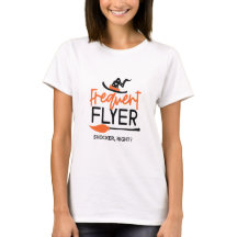 Folheto Frequente Halloween Laranja Preto