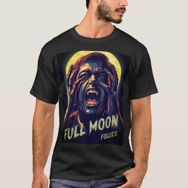Camiseta Follies de Lua Completa | WEREWOLF (Frente)
