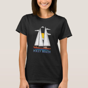 Camiseta Folly Beach Coastal Design