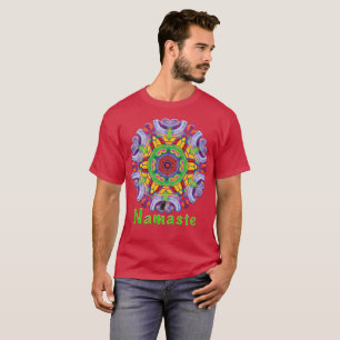 Camiseta Folly Namaste Caleidoscópio