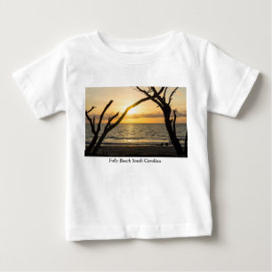 Camiseta Folly Sunrise Tree Silhouette