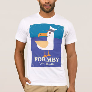 Camiseta Fomby Lancashire poster de viagens
