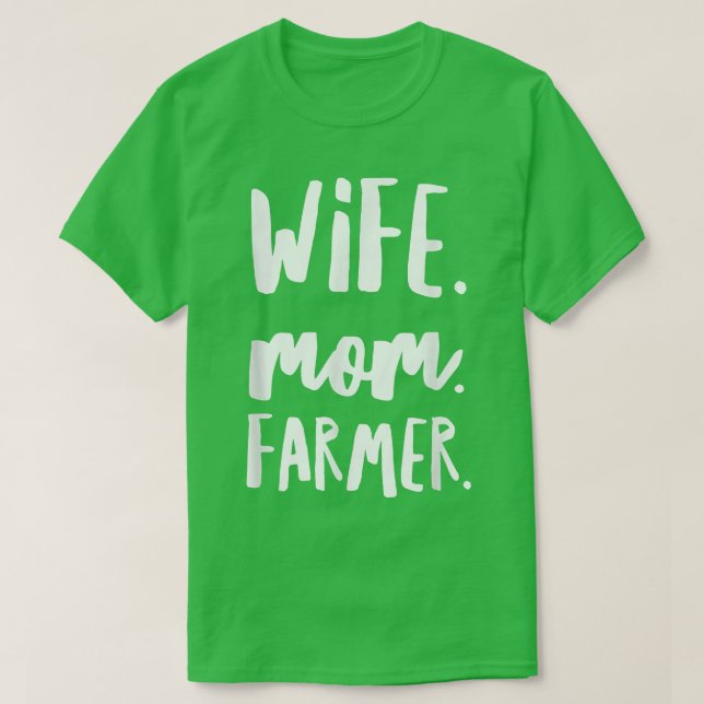 Camiseta Fome de mulheres que trabalhem na agricultura (Frente do Design)