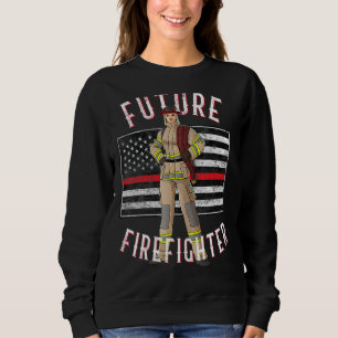 Camiseta Fome-Fogo Magra Linha Vermelha Para Futuro Firefi