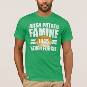Camiseta Fome irlandesa da batata