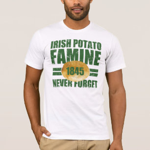 Camiseta Fome irlandesa da batata
