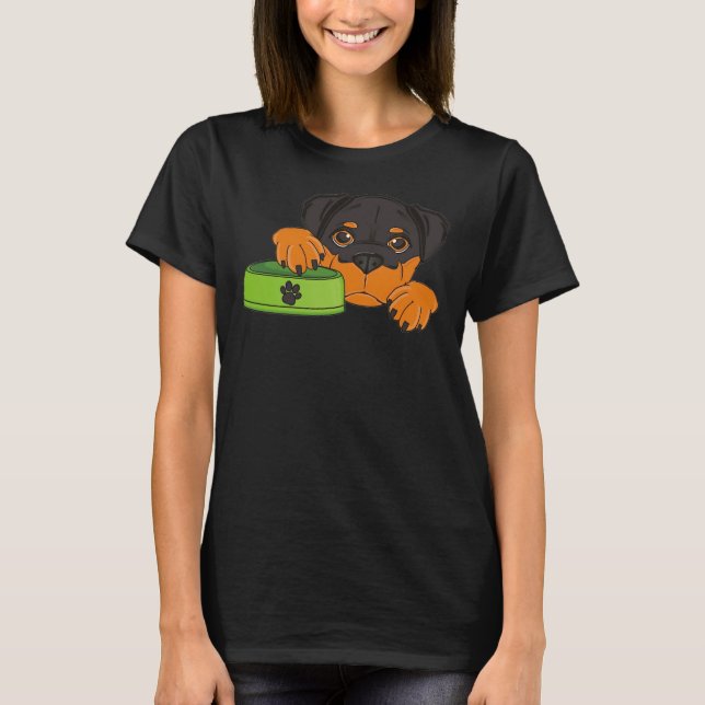 Camiseta Fome Rottweiler (Frente)