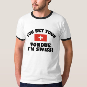 Camiseta Fondue suíço engraçado