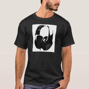 Camiseta Fone de ouvido pop Art