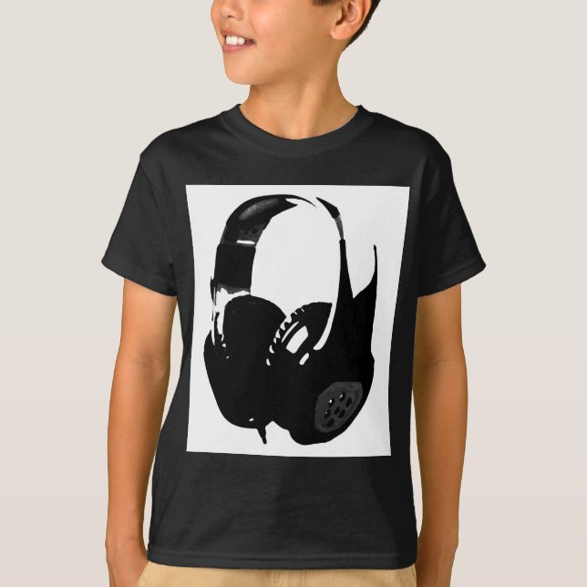 Camiseta Fone de ouvido pop Art (Frente)