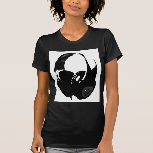 Camiseta Fone de ouvido pop Art (Frente)