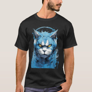 Camiseta Fone de Ouvido Rave EDM Gato Bravo