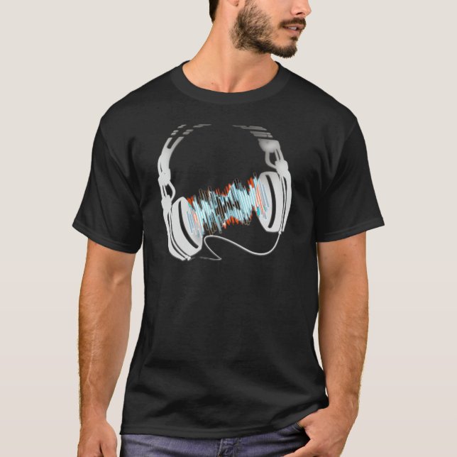 Camiseta Fones de ouvido (Frente)
