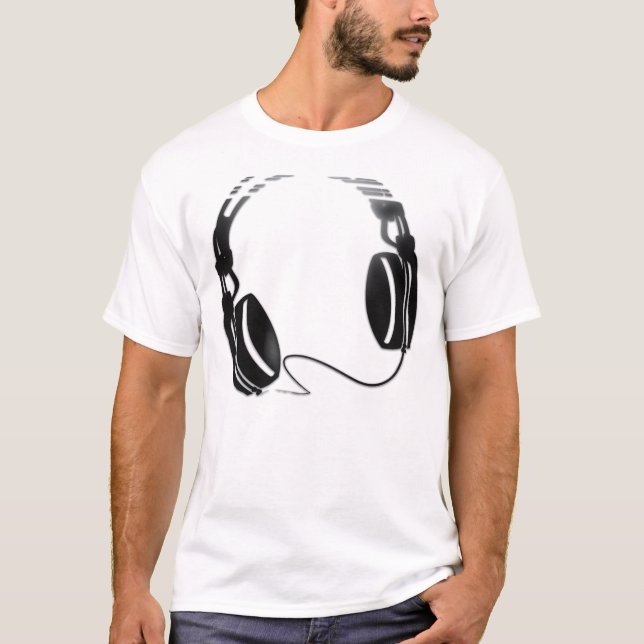 Camiseta Fones de ouvido (Frente)