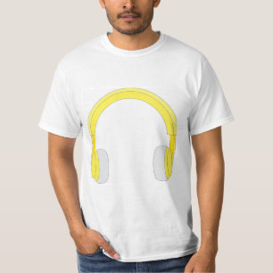 Camiseta Fones de ouvido