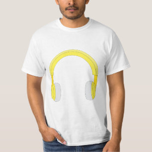 Camiseta Fones de ouvido