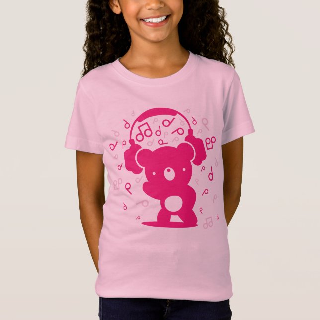 Camiseta Fones de ouvido_Bear (Frente)