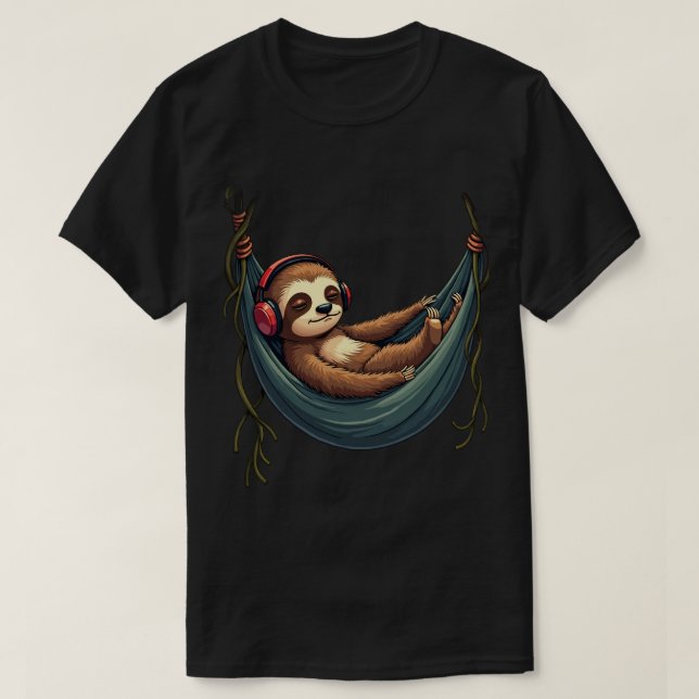 Camiseta Fones de ouvido com cancelamento de ruído para pre (Frente do Design)