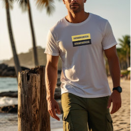 Camiseta fones de ouvido De Música Com Problemas