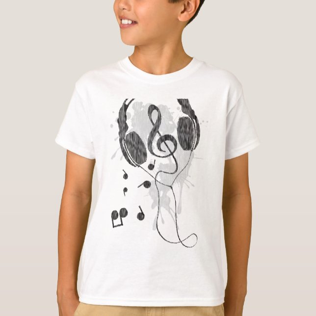 Camiseta Fones de ouvido(G) (Frente)
