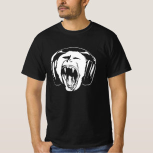 Camiseta Fones de ouvido Macaco Music Lover