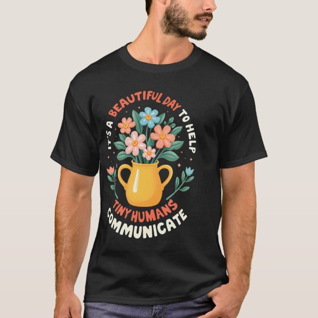 Camiseta Fonoaudiólogo Jardim Slp Comunicação (Frente)