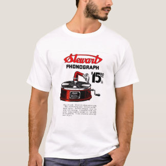 Camiseta Fonógrafo Stewart 1920